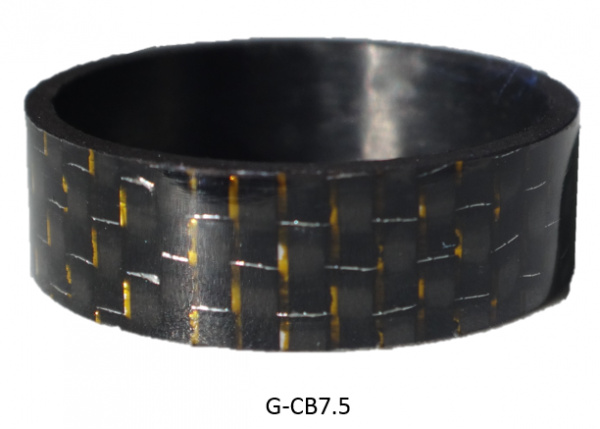 カラーパターン付きカーボンデコレーションリング/CB7.5